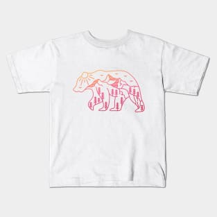 The Adventurous Bear Kids T-Shirt